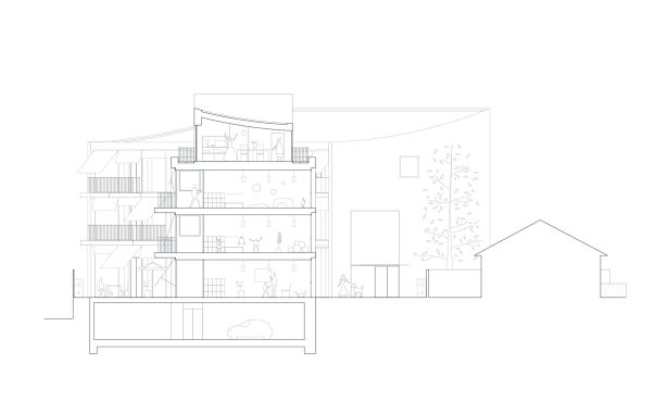 Foyer pour adolescents et crèche - Figura Studio